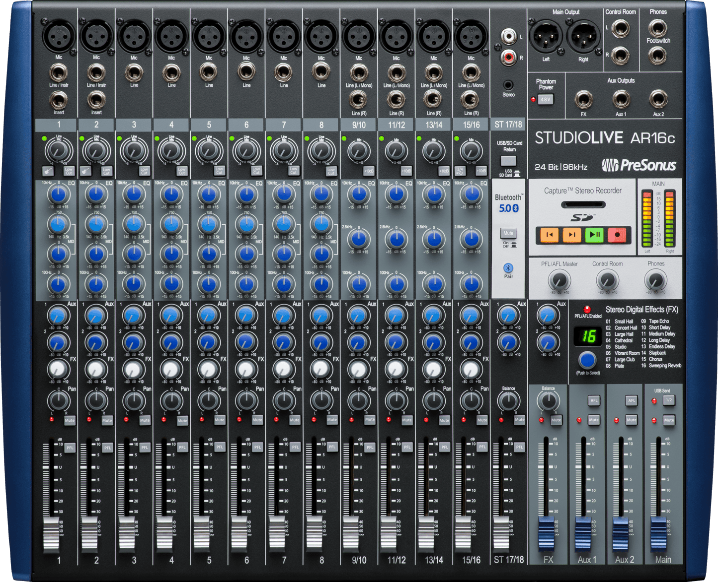 StudioLive AR16c Analog Mixer